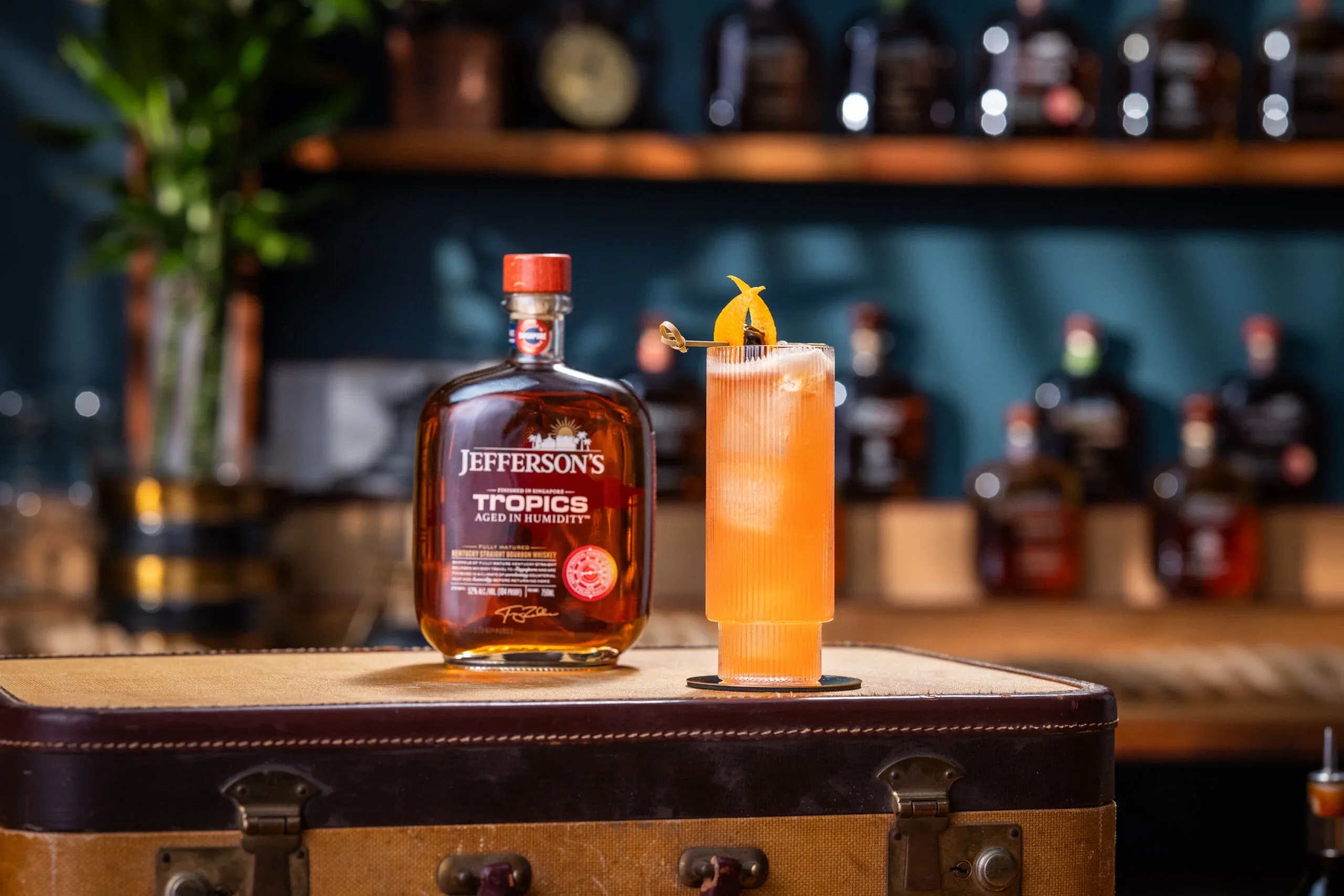 Singa-Bourbon Sling Cocktail