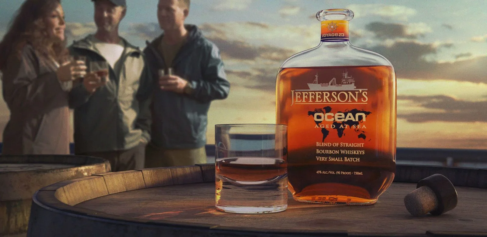 Jefferson's Ocean Bourbon Bottle