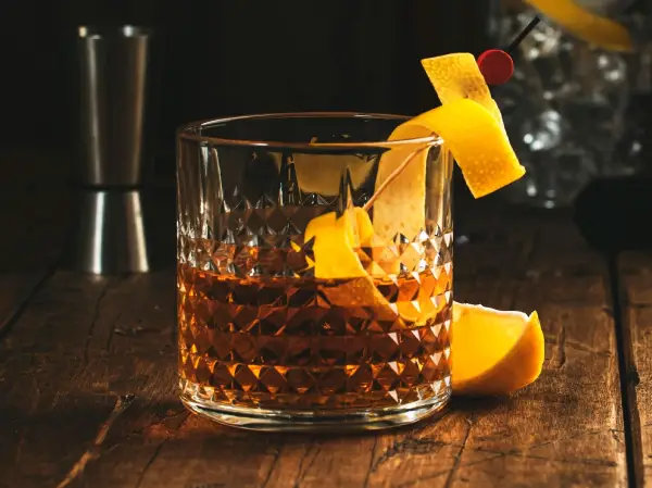 Sweet Old Fashioned Cocktail