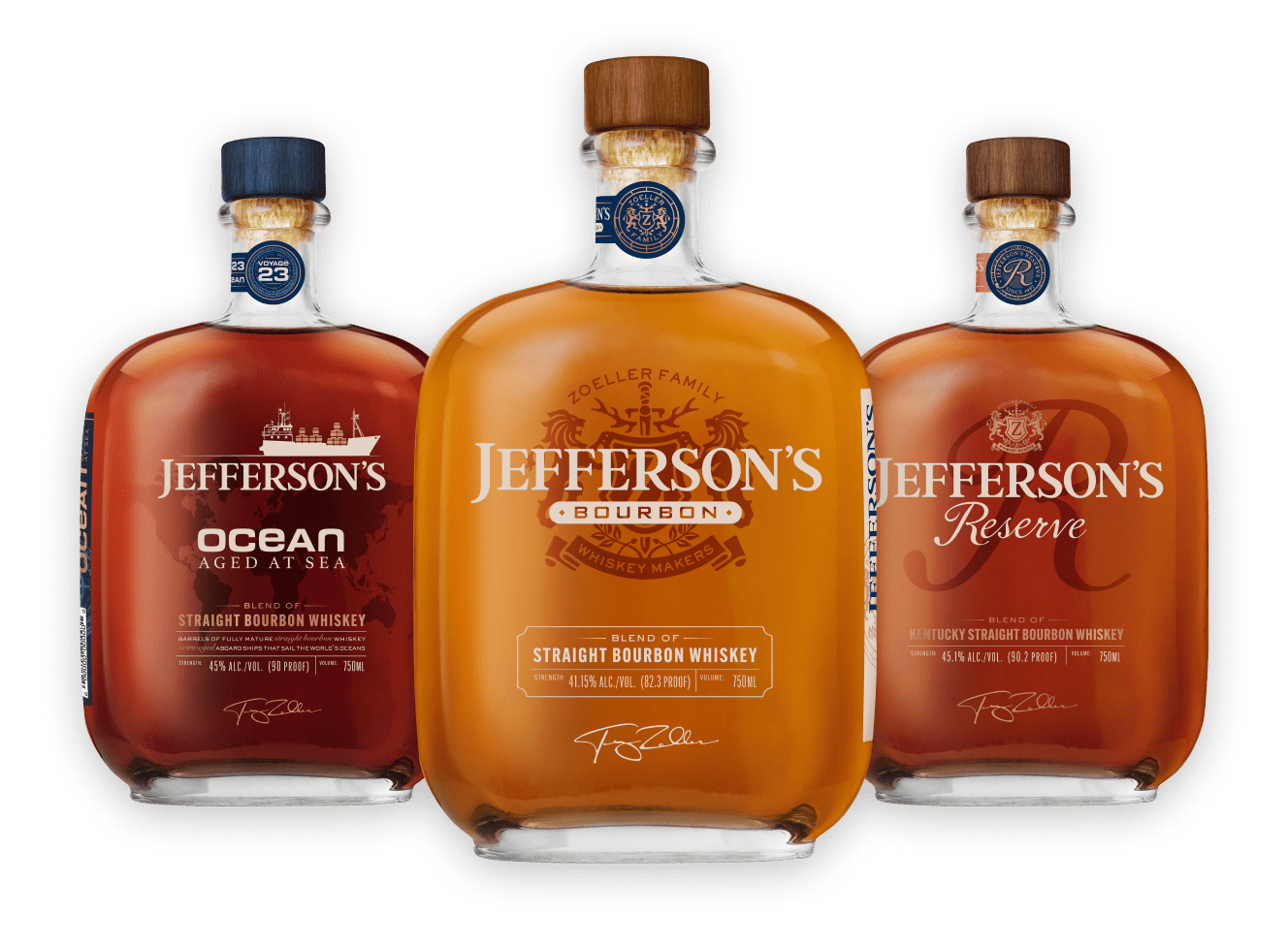 Jefferson's Bourbon Whiskies
